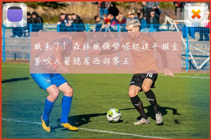 狼来了！森林狼强势崛起追平掘金紧咬火箭稳居西部第五